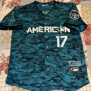 2023 MLB All Star Ohtani baseball games LA Angels Nike jersey